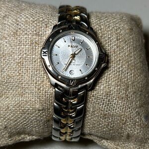 Pulsar Women's Gold and Silver Watch